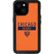 NFL Chicago Bears Orange Performance Series iPhone 15 Waterproof Case